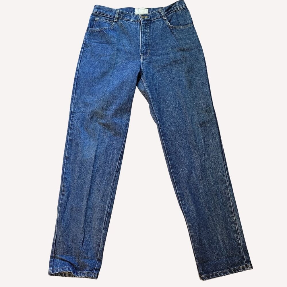 Vtg Gap Womens 100% Cotton High-Waisted Straight Leg Jeans Size 15/16